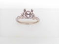 Gabriel NY Celia - 14K White Gold Round Diamond Engagement Ring .07ct S1219624