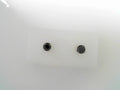 SS 1.00ctw  Black Diamond Studs