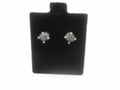 SS 1.50ctw Black Diamond Earrings
