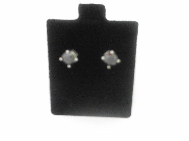 SS 1.50ctw Black Diamond Earrings