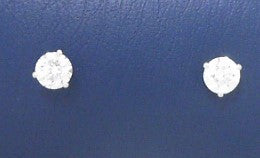 14kw 1.00 ctw Lab Grown Diamond Stud Earrings