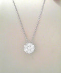14kw .60ctw Diamond Necklace 16"