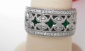 Emerald Diamond Band