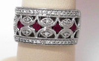 Ruby and Diamond Band