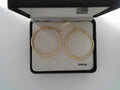 14ky 1.8X30mm Twist Tubing Hoop Earring