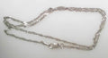 SS 1.75mm Loose Rope Rhodium 16"