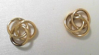14ky Love Knot Earrings
