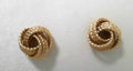 14ky Twisted Love Knot Earrings