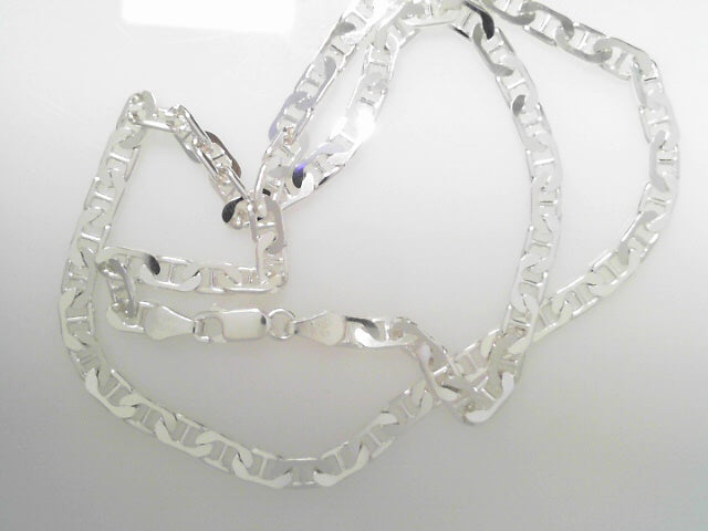 SS 4.5 Flat Anchor Chain 18"
