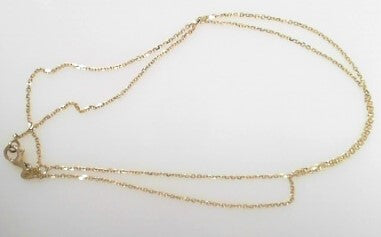 14k YG Chain 18"