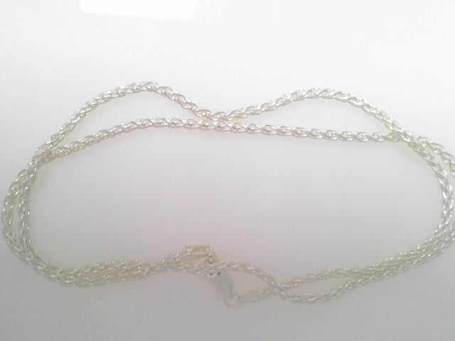 SS 2.25 mm Wheat Chain w lobster catch <br>18"