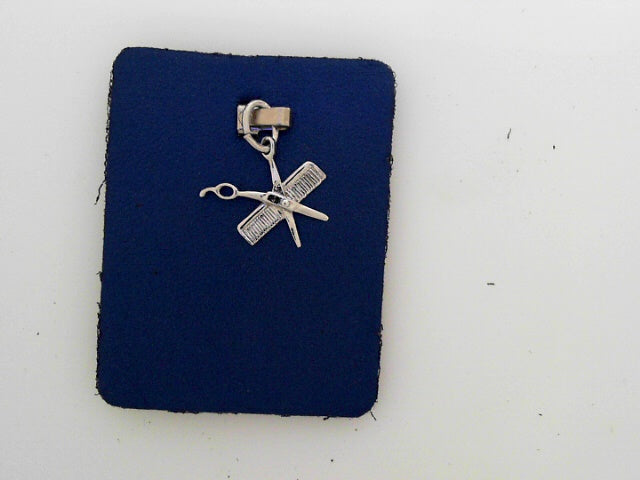 Comb and Scissors Charm