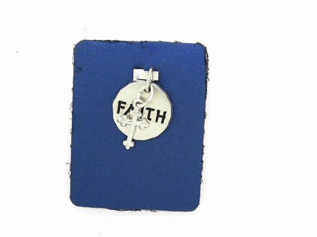 Faith Tag With Cross