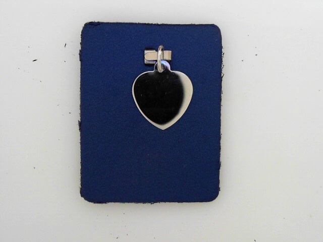 Heart Disc Charm