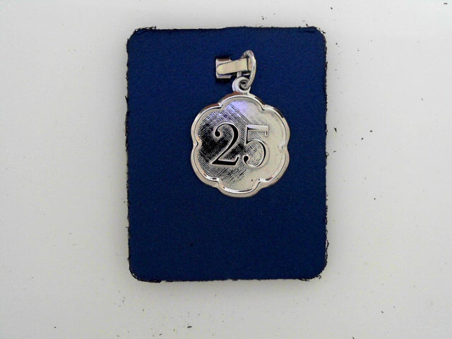 Number 25 Charm