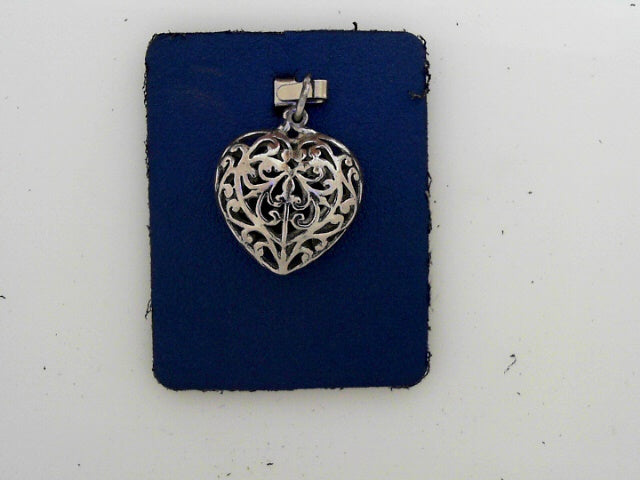 Filigree Heart Charm