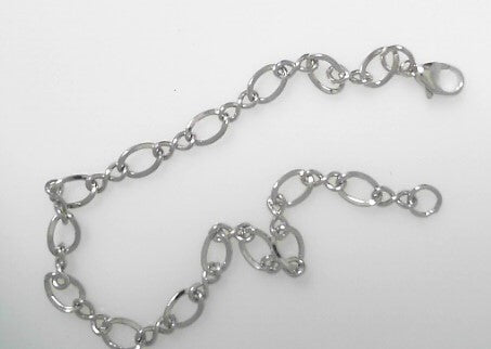 Sterling Silver Charm Bracelet 8"