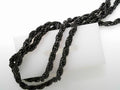 22" 3.5mm Black Plated Sterling