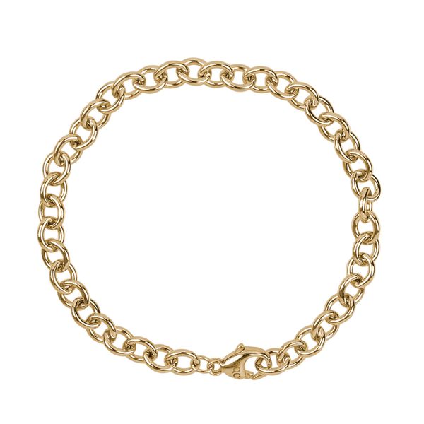 ROUND CABLE LINK BRACELET