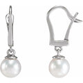 Click-In Pearl Earrings