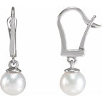 Click-In Pearl Earrings