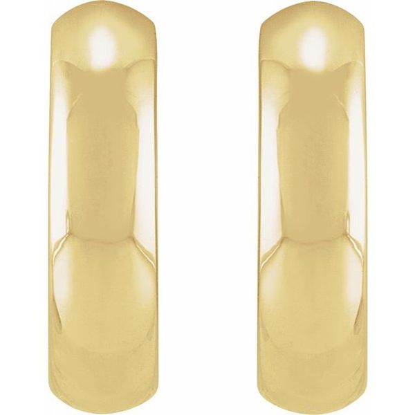 Hinged Hoop Earrings - Image 2