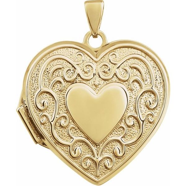 Engravable Heart Locket
