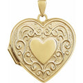Engravable Heart Locket