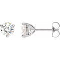 Round 3-Prong Stuller Moissanite™ Stud Earrings