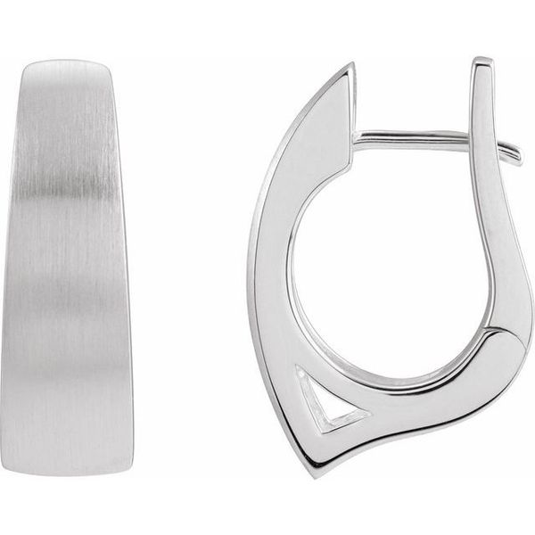 Hinged Hoop Earrings