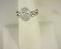 Diamond Bridal Set 1.0cttw 14K White Gold