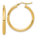 Leslie's 14K Polished 3mm Hoop Earrings
