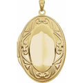 Engravable Oval Locket