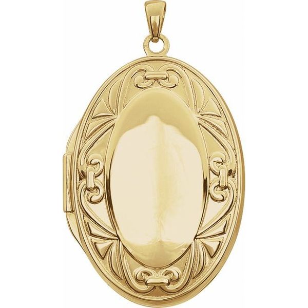 Engravable Oval Locket
