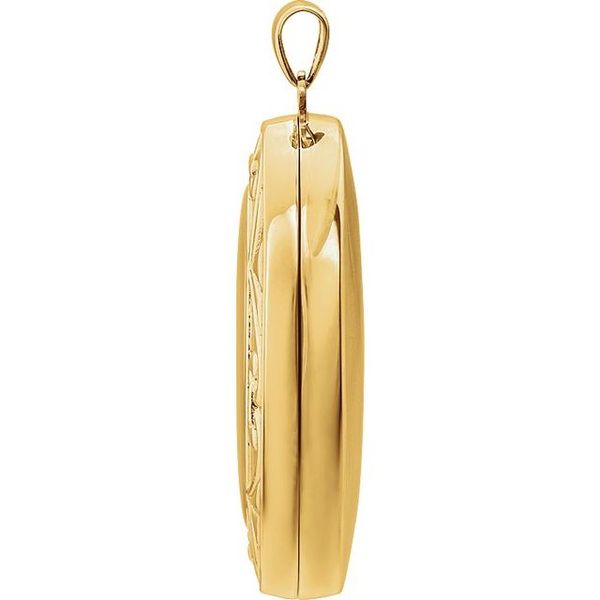 Engravable Oval Locket - Image 2