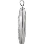 Engravable Embossed Oval Locket - Image 2