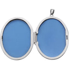 Engravable Embossed Oval Locket - Image 3
