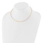 Leslie's 14K 1.2mm Omega Necklace Detachable clasp Omega Necklace - Image 2