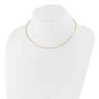 Leslie's 14K 1MM Round Detachable clasp Omega Necklace - Image 2