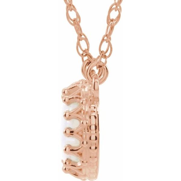 Cabochon Crown Necklace - Image 2