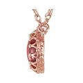 Cabochon Crown Necklace