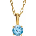 Youth Birthstone Necklace