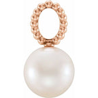 Beaded Pearl Pendant - Image 2