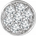 Pavé-Style Slide Pendant