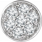 Pavé-Style Slide Pendant