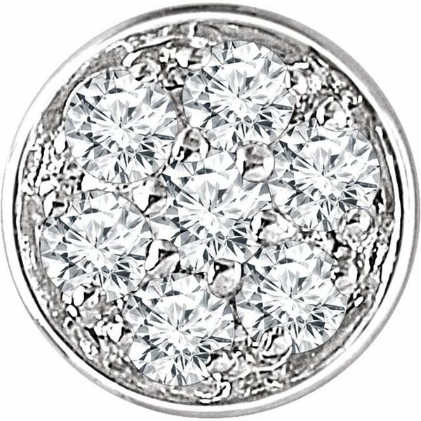 Pavé-Style Slide Pendant