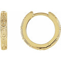 Hinged Hoop Earrings