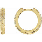 Hinged Hoop Earrings