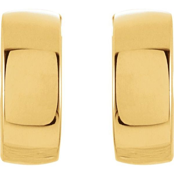 Hinged Hoop Earrings - Image 2