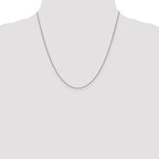 Leslie's 14K White Gold .9mm Box Chain - Image 4
